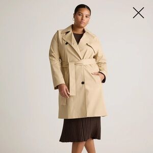 Quince Comfort Stretch Short Trench